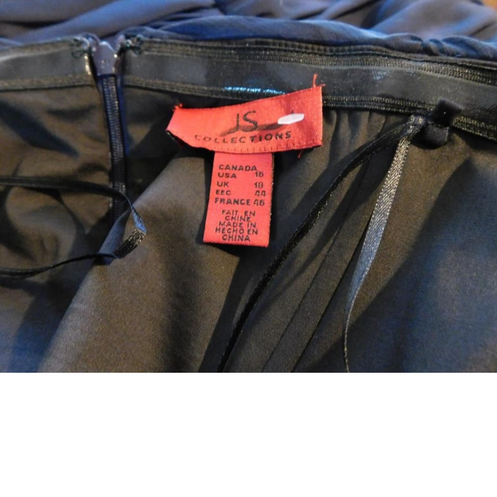 New Js Collections Embellished Strapless Dress Fi… - image 5